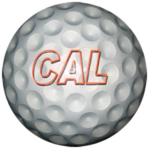 Clear Golf Ball, Bowling Ball