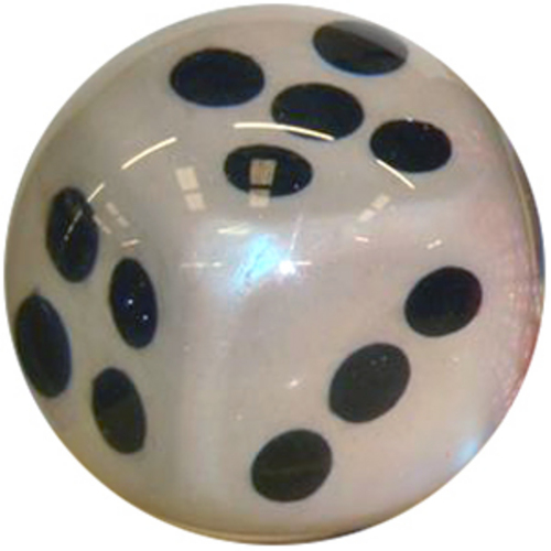 Dice Clear Bowling Ball