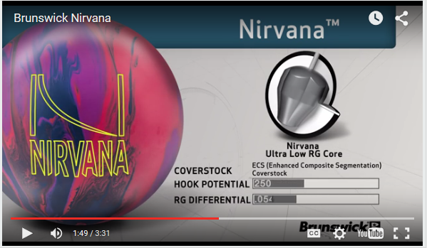 Brunswick Nirvana Bowling Ball Video Review with Parker Bohn